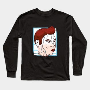 Nervous Meme Long Sleeve T-Shirt